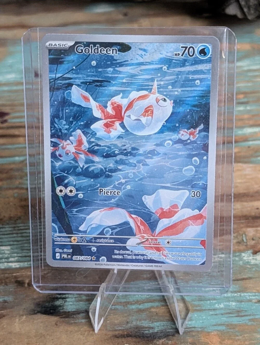 Pokemon Pitch Black Mega Darkrai Ex & Goldeen Bundle
